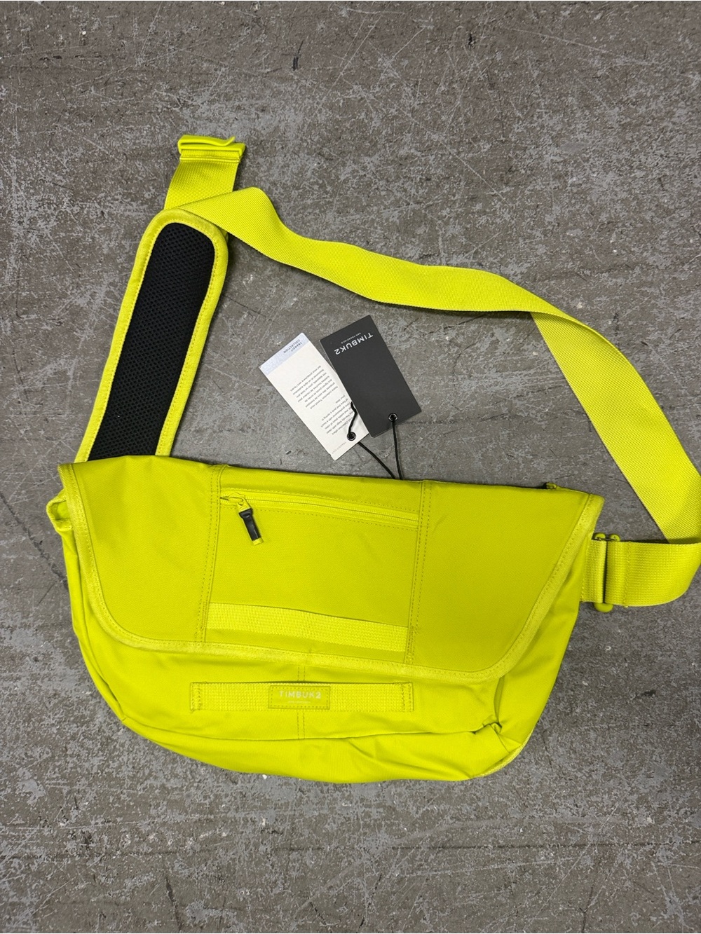 Timbuk2 High-Visibility Neon Yellow Messenger Bag